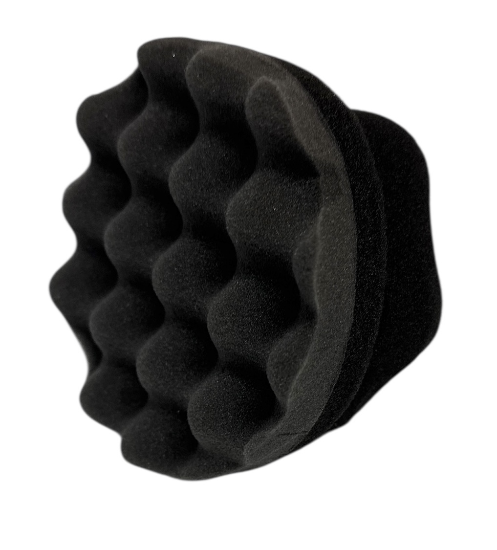 Hex Grip Tire Shine & Dressing Applicator – Gray