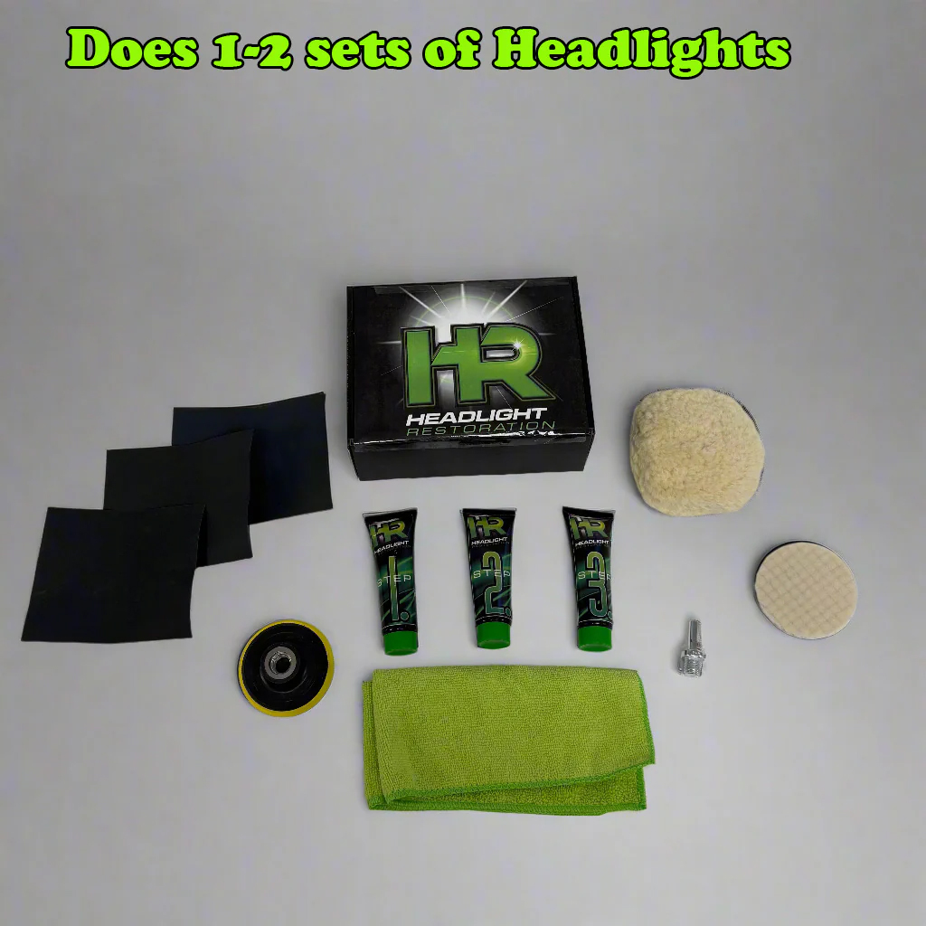 HR Headlight Restoration – D.I.Y. Kit