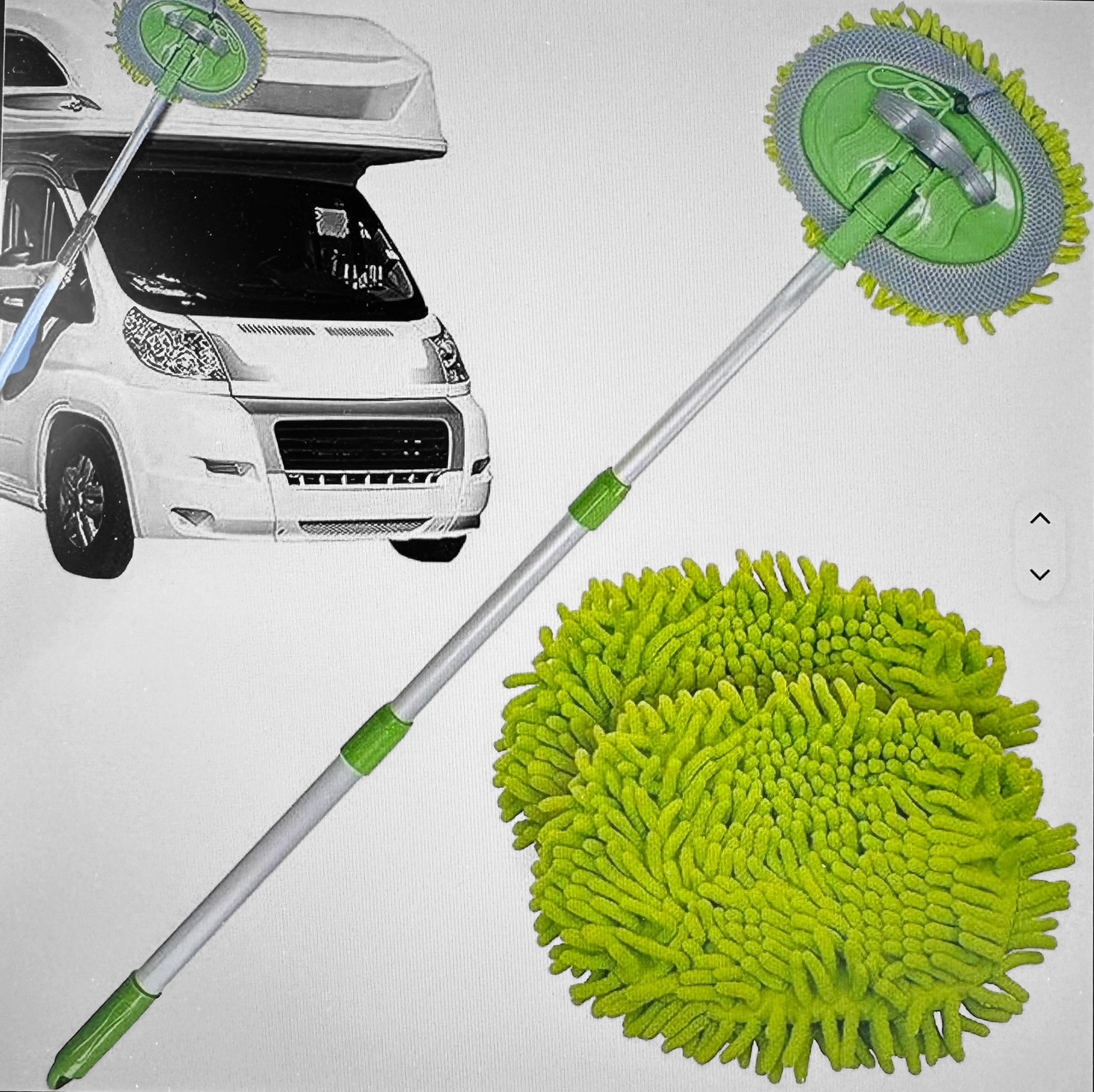 Chenille Microfiber Wash Mop - Image 2