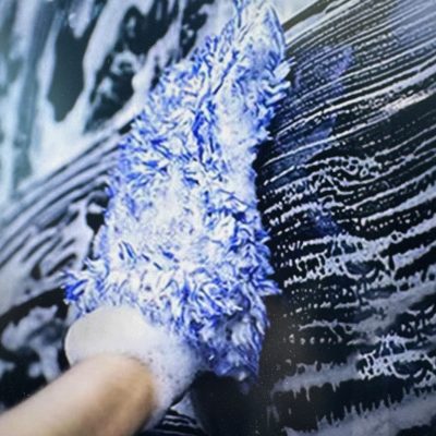 600 GSM Microfiber Wash Mitt